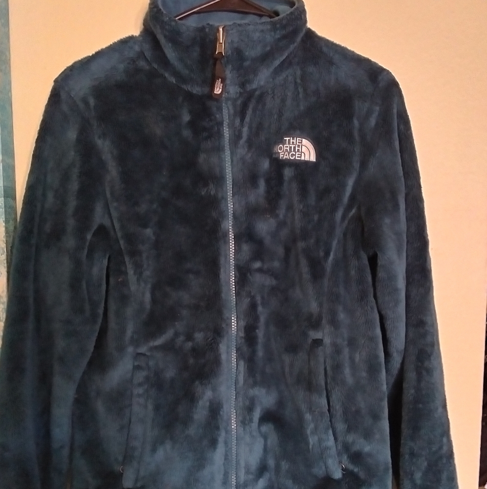 North Face zip up fleece -Womens Small